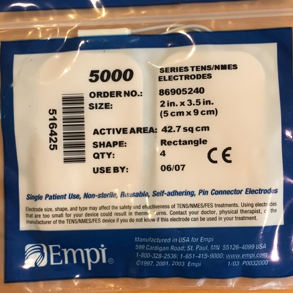 Empi Wearables Tens Nerve Stimulator Epix Vt Dual Channel Poshmark